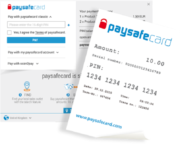 paysafecard-payment